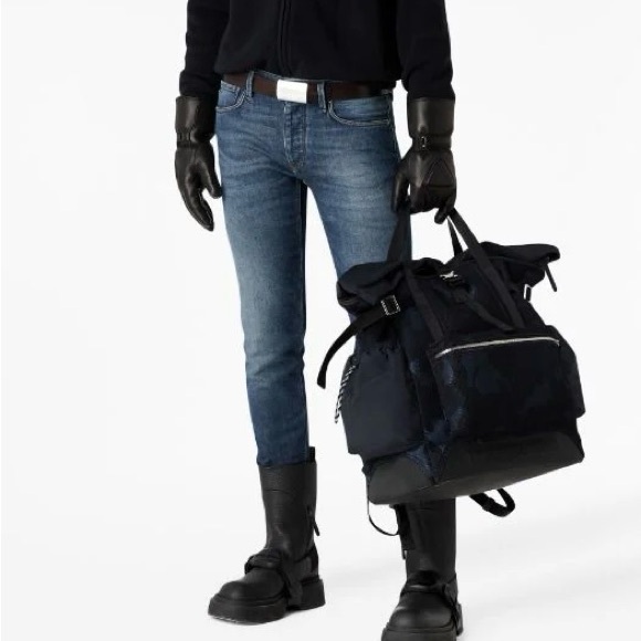 Armani slim cut, five pocket, unique style, denim jeans for men - Picture 3 of 9